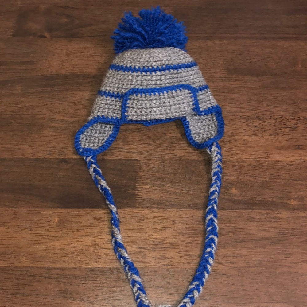 Knitted baby hat